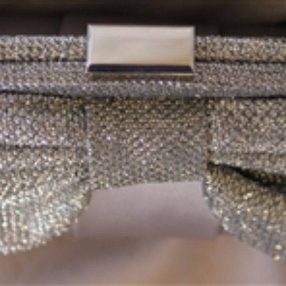 NWT BellaKiara Purse original pewter vintage inspired soft evening clut… - Picture 2 of 9